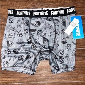 Fortnite Gray Men’s Boxer Briefs (L)